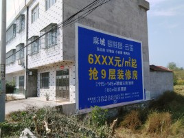  邓州墙体广告质量分析